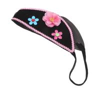 PartyKindom Fascia Elastica Larga Per Vecchia Signora Accessorio Per Capelli Alla Moda Copricapo Da Cosplay e Teatro Fasce Morbide Per Donne Per Eventi Tematici e Spettacoli Artistici