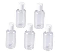 PartyKindom Flaconi per Lozioni da Viaggio Ricaricabili 15 Pezzi 75ml, Contenitori per Crema le Mani da Viaggio, Design Compatto in Plastica Resistente, per Viaggi, Colore Casuale
