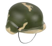 PartyKindom Giocattoli al casco mimetico per caschi esercito di costume giocattoli casco ragazzo elmo dell'esercito cappelli dell'esercito Decorazioni dell'esercito plastica Camuffare