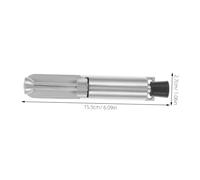 PartyKindom Heavy Duty Spring Loaded Adjustable Door Stopper With Rubber Base Telescopic Zinc Alloy Kickdown Holder For Stable Floor Mounted Door Locking in Residential And Commercial Use
