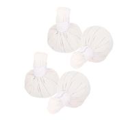 PartyKindom Kit Pindasweda Massaggio 4 Palline da Massaggio in Cotone per Rilassamento Muscolare e Utilizzo Corpo Completo, per Spa e Terapia Tradizionale Thailandese