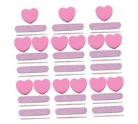 PartyKindom Kit Strumenti per Unghie 60 Pezzi, Lime per Pedicure e Manicure in Spugna, Lime Lucidanti per Nail Art, Blocchi Leviganti Bastoncini, Set Compatto per Cure Mani Professionali e Fai da Te