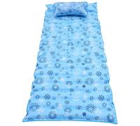 PartyKindom Materasso Ad Acqua Estivo Freddo Per Letto Ad Acqua Singolo 190x75 Cm Morbido Rinfrescante Cuscinetto Di Ghiaccio Per Uso Domestico e Dormitorio, Pieghevole e Riciclabile