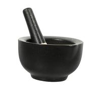 PartyKindom Mini Mortaio e Pestello in Antiscivolo per Cucina e Resistente e Ergonomico per Spezie Aglio e Alimenti