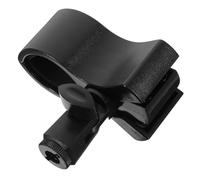 PartyKindom Morsetto per Microfono Regolabile Presa Sicura e Adattatore per Supporto su Asta o Superficie Piana Accessorio per Setup Microfono