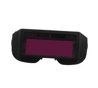 PartyKindom Occhiali da Saldatura con Protezione Automatica Lenti Plastiche Antiriflesso Intelligente della Luce Occhiali Protettivi per Saldatori Tig Mig Arc con Scudo Integrato