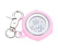 PartyKindom Orologio Digitale Da Tasca Per Infermieri Clip, Acciaio Inossidabile e Silicone, Orologio Per Guardia Medica e Test Studenteschi, Design Semplice Per Operatori Sanitari