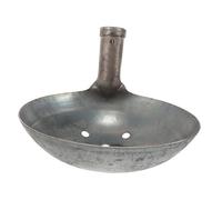 PartyKindom Paletta Riutilizzabile Per Letame in Metallo Foro, Mestolo Da Setaccio Per Scarichi e Fognature, Strumento Professionale Per Pulizia Fanghi e Detriti Nell’edilizia e Idraulica