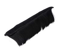 PartyKindom Parrucca Cosplay Halloween Forma Di Crestina Decorazione Per Feste e Performance Facile Da Installare Colore Nero Accessorio Per Carnevale e Raduni