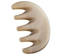 PartyKindom Pettine Gua Sha Per Capelluto Testina Massaggiante Strumenti Per Massaggi Spazzola Per Massaggio Dei Meridiani Pettine Denti Larghi Non Graffia Capelluto