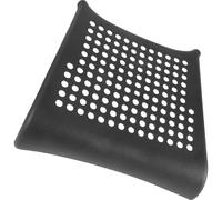 PartyKindom Piastra Sedile per Sedia in Plastico Nero Struttura a Fori, Comoda e Versatile, Come Sostituzione per Sedie da Ufficio e Cucina