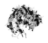 PartyKindom Piuma Tacchino Boa Collana per Costumi Halloween Accessori da Festa Sciarpa Piume Inquietante Stola Piume Halloween