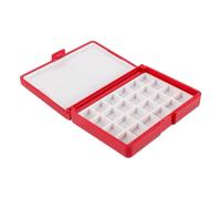 PartyKindom Portatile per Acquerelli con Scomparti Scatola per Pigmenti in Robusta Adatta per Viaggi e Miscelazione per Mantenere umidità e Conservare i Colori Preferiti