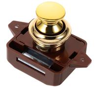 PartyKindom Push Latch per Armadietti Camper, Door Catch Lock per Porte e Armadi, 1 Set, ABS e Lega di Zinco, per Yacht e RV