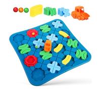 PartyKindom Puzzle per Plastica Resistente Stimola Creatività e Abilità Cognitive Stem per e Collaborazione