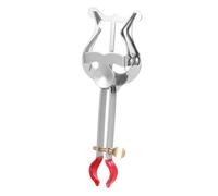PartyKindom Raccoglitore Per Spartiti Per Tromba in Argento Cartella Porta Spartiti Clip in Ferro Resistente Accessorio Per Musicisti e Studenti