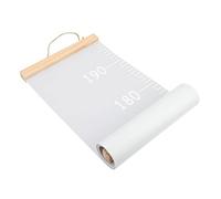 PartyKindom righello di decalcomania del grafico in grafico di crescita rimovibile Alto camera sovrano record di per tabella di per parete stoffa Grigio