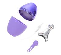 PartyKindom Rullo Massaggiante per Viso in Silicone e Abs, Rullo Ghiaccio per Viso Spray Idratante, Riduce Gonfiore e Arrossamenti Solari, la Pelle Femminile