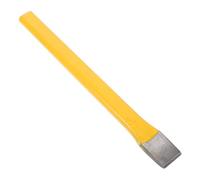PartyKindom Scalpello da Muratura Punta Piatta Testa Affilata in Acciaio Design Multifunzionale Utensile Giallo per Muratore e Elettricista