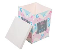 PartyKindom Scatola rivelatore di genere primo compleanno decorazioni ragazzo OH rosa semplice il genere rivela le decorazioni per le feste Decorazioni per feste di compleanno Carta