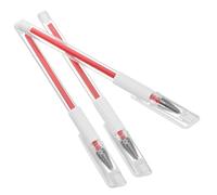 PartyKindom Set 3 Penne per Disegni Impermeabili per Microblading Sopracciglia, Pennarelli di Posizionamento per Make-up Permanente, Forniture Professionali per Incisioni e Marcatura Pelle