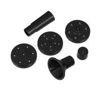 PartyKindom Set 6 Accessori Pompa Fontana Solare per Uccelli, Kit Ugelli Fontana ad Energia Solare per Bagno Uccelli da Esterno, Pompa Resistente per Giardino e Stagno