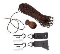 PartyKindom Set Accessori Corda Per Tende a Rullo Per Sostituzione e Riparazione Parti Multifunzionali Tende Da Finestra e Persiane Resistente Semplice Da Montare Ed Esterne