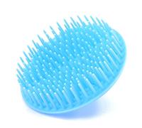 PartyKindom Spazzola per Massaggio e Setole in Silicone Nizoral Anti-dandruff Shampoo, Set 4 Pezzi Manico Ergonomico per Pulizia Profonda del Capelluto Colore Casuale Chioma