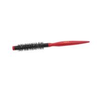 PartyKindom Spazzola Rotante Mini Legno per Pettine Curling e Durevole con Ergonomico Setole Nylon Frizz per Styling Femminile
