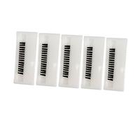 PartyKindom Spazzole Per La Pulizia Delle Unghie e Mani 5 Pezzi in Pp Resistente Per Uso Familiare e Da Viaggio Setole in Nylon Morbide e Portatili Per Rimuovere Lo Sporco Sotto Le Unghie