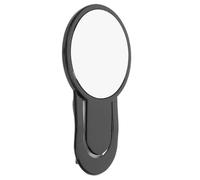 PartyKindom Specchio Convesso Design Moderno per Computer Portatile in Plastica Nera, Leggero e Facile da Spostare per Ufficio e Spazio di Lavoro