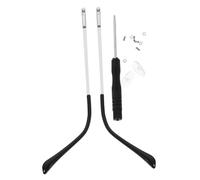 PartyKindom Stanghetta Di Ricambio Per Occhiali Da Sole e Montatura in Metallo Resistente Gambe Elastiche Per Riparazione Occhiali Compatibile