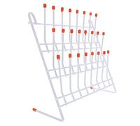 PartyKindom Stendibiancheria Per Tubi Da Laboratorio Supporto Per Asciugare Bicchieri Stendibiancheria Da Laboratorio Per Vetreria Asciuga Bicchieri Per Provette Scolapiatti Forniture Da