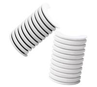 PartyKindom Strisce Autoadesive Di Ricambio Per Colla Ciglia Finte 2 Confezioni 20 Pezzi Gomma Resina Tenuta Resistente Adatte a Tutti i Tipi Di Ciglia Look Quotidiano e Viaggi