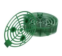 PartyKindom Supporto Design Verde di Fragole Plastica 10 Piante e Pezzi Creativo Cultivazione Giardinaggio e Coltivazione in Ambienti Umidi