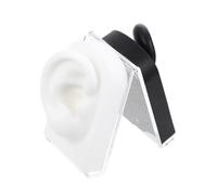 PartyKindom Supporto Orecchio in Silicone Realistico Set da 2 Pezzi, Simulazione Orecchio Umano per Esercitazione Piercing e Formazione Professionale