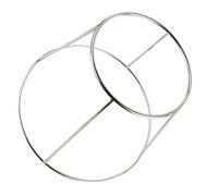 PartyKindom Supporto Per Pizza in Metallo Resistente Vassoio Torre Per Cupcake e Frutti Di Mare Adatto Per Snack Bar e Casa