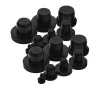 PartyKindom Tappi in Silicone Versatili per Bottiglie Vino Barattoli e Tubi Tappi Solidi Riutilizzabili con Sigillatura Sicura Design Leggero e Facile da Installare Multiple