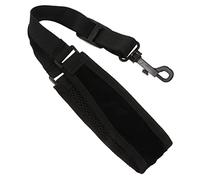 PartyKindom Tracolla Regolabile per Saxofono Cintura Con Design e Confortevole Accessorio per Musicisti Professionisti e Principianti Colore Nero