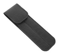 PartyKindom Tweezer Case PU Pouch, Tweezer Holder per Mini Tools e Eyelash Extension Tweezer, Nero, con Fodera in Peluche, Magnetico, Antistatico, Custodia Portatile per Beauty