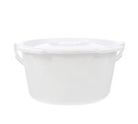 PartyKindom Vasino Per Anziani in Plastica Addensata Con Coperchio Contenitore Urina Antiscivolo Per Casa e Ospedale Secchio Portatile Per Disabili e Famiglie Facile Da Pulire e Resistente