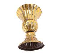 PartyKindom Vaso da Fiori in Stile Europeo Vaso da Fiori in Ferro Vintage con Pilastro di Nozze