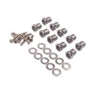 PartyKindom Vite Di Montaggio Per Boccole Filettate Ghiera e Vite Di Montaggio Per Pirolo Per Chitarra Boccola Filettata Per Accordatore Per Chitarra Ukulele