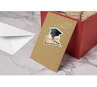 Partylandia Biglietto Congratulazioni per la tua Laurea Stampa in Rilievo (3D)