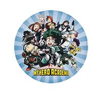 PARTYLANDIA, Cialda in Ostia per Decorazione Torte a Tema My Hero Academia, Cake Design, Commestibile, Senza Glutine