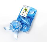 PARTYLANDIA Confezione 100 Fiocchi Rapidi, Larghezza 31 mm Strip (Azzurro)