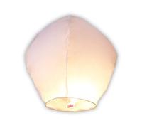 Partylandia Shop Lotto 10 Bianche Lanterne Cinesi Volanti Sky