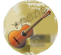 Partylandia Srl Cialda in Ostia di Una Chitarra per Decorazione di Torte per Compleanni e per Feste a Tema