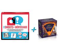 Partyspiele 2er Set:Snapshouts Wörterjagd+Trivial Pursuit Partyquiz Gioco