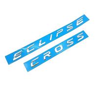 PartyUnix Stemmi 3D per Eclipse Cross 7415A714 Auto Laterale Adesivo Decorazioni e Bagagliaio Decalcomania Logo Metallo Distintivo,C